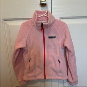 Columbia Kids Light Pink Fleece Jacket